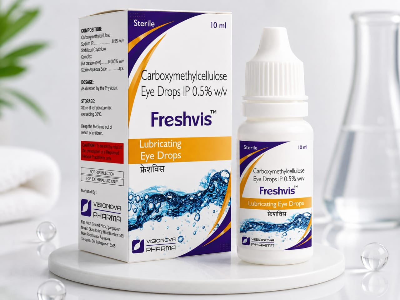 Freshvis™ Eye Drops - Visionova Pharma