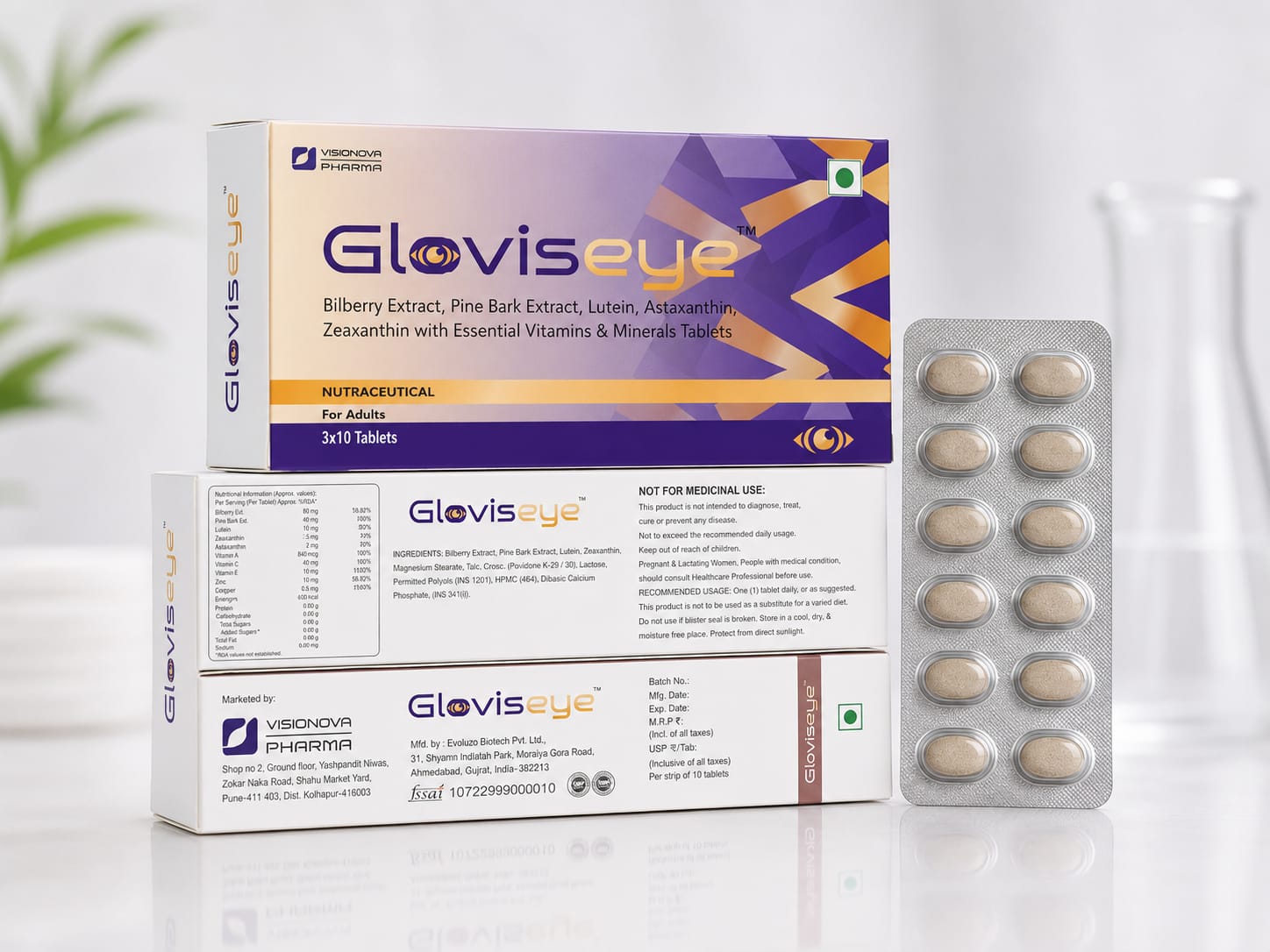 Gloviseye™ Tablet - Visionova Pharma